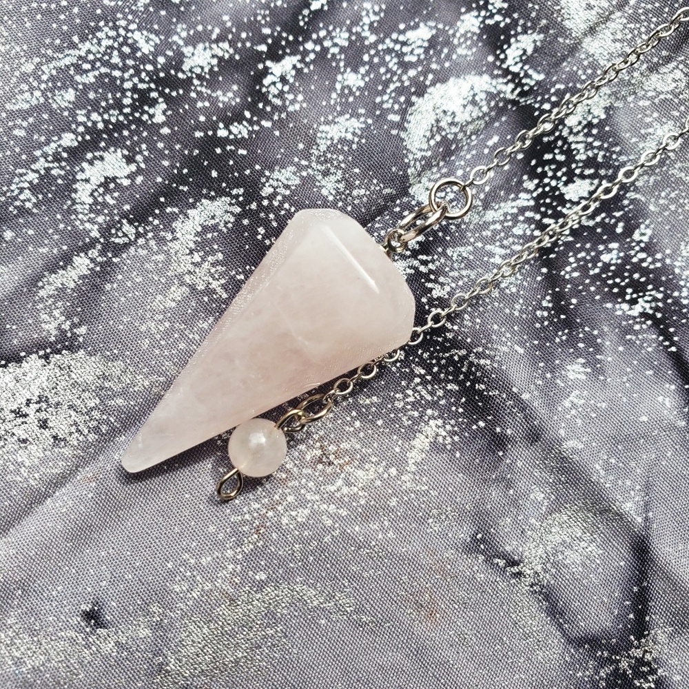 Rose Quartz Pendulum